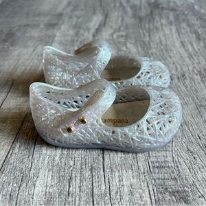 Mini Melissa Campana Gray Silver